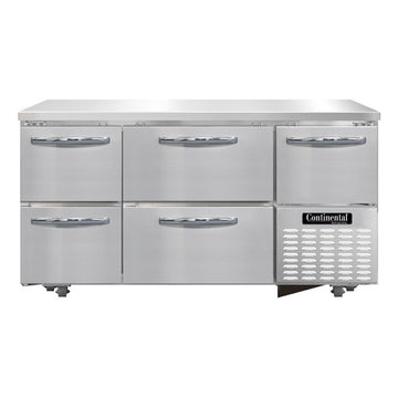 Continental Refrigerator FA60N-U Undercounter Freezer, 19 cu. ft., 115V - 1 Door