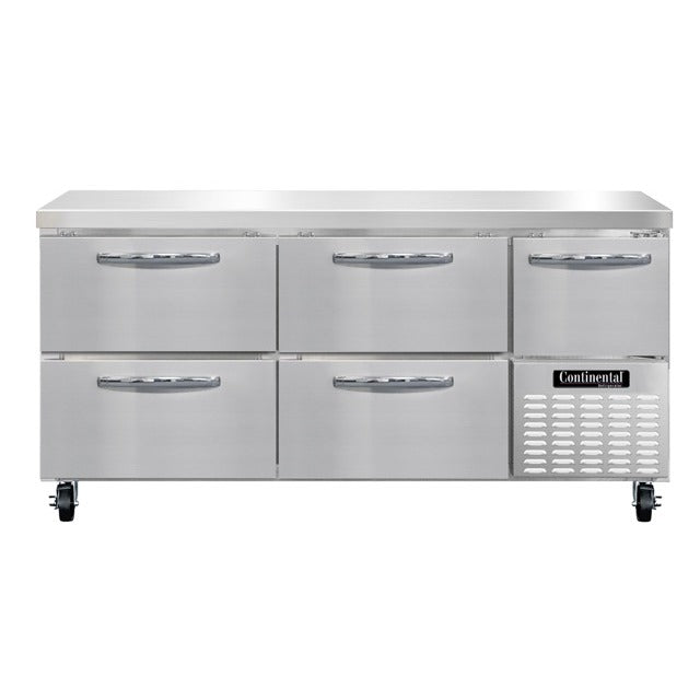 Continental Refrigerator FA68N-D Undercounter Freezer, 22 cu. ft., 115V - Default Title