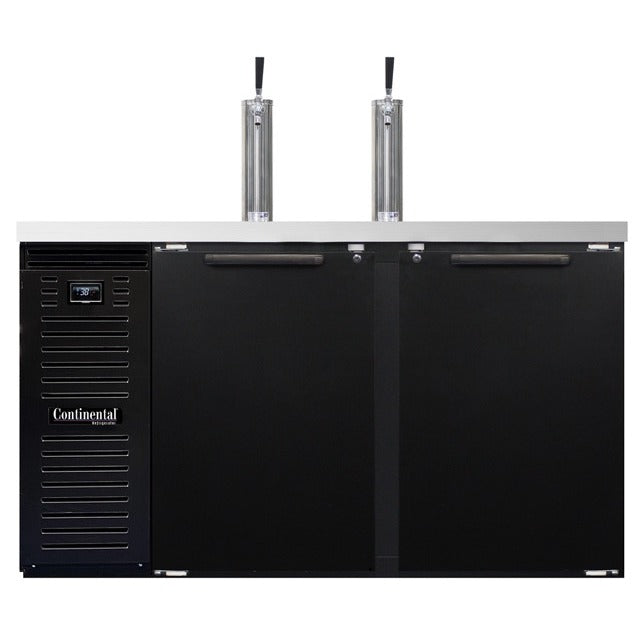 Continental Refrigerator Beer Dispenser, 59" Wide, 115V - 22 cu. ft.