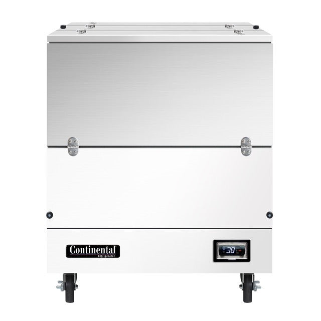 Continental Refrigerator Milk Cooler, 41 1/2" High, 115V - 13 cu. ft.