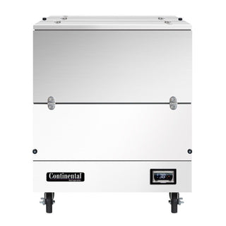 Continental Refrigerator Milk Cooler, 41 1/2" High, 115V - 13 cu. ft.