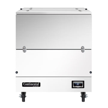 Continental Refrigerator Milk Cooler, 41 1/2" High, 115V - 13 cu. ft.
