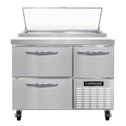 Continental Refrigerator PA43N Pizza Prep Table, 12 cu. ft., 115V - Default Title