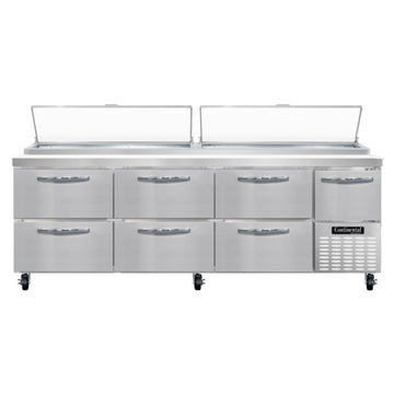 Continental Refrigerator PA93N-D Pizza Prep Table, 32 cu. ft., 115V - Default Title
