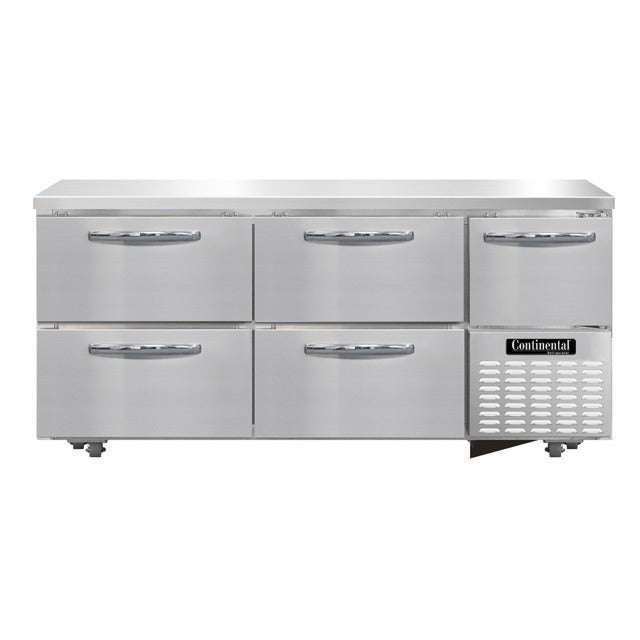 Continental Refrigerator RA68N-U Undercounter Refrigerator, 22 cu. ft., 115V - Default Title