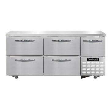 Continental Refrigerator RA68N-U Undercounter Refrigerator, 22 cu. ft., 115V - Default Title