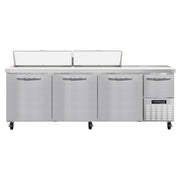 Continental Refrigerator RA93N-18 Sandwich Prep Table, 32 cu. ft., 115V - 4 Doors