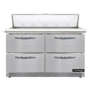 Continental Refrigerator SW48N12C-FB Sandwich Prep Table, 13.4 cu. ft., 115V - 2 Door