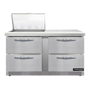 Continental Refrigerator SW60N12M-FB Sandwich Prep Table, 17 cu. ft., 115V - 2 Door