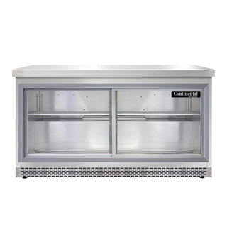 Continental Refrigerator SW60NSGD-FB Undercounter Refrigerator, 17 cu. ft., 115V - Default Title