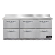 Continental Refrigerator SW72NBS-FB-D Worktop Refrigerator, 20.6 cu. ft. - Default Title