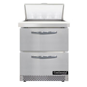 Continental Refrigerator SW27-N-8-FB Sandwich Prep Table, 7.4 cu. ft., 115V - 33 7/8"