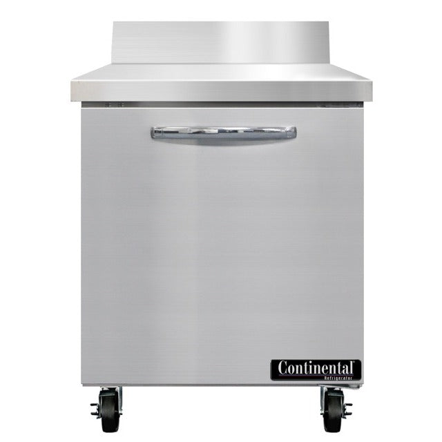 Continental Refrigerator SW27-N-BS Worktop Refrigerator, 7.4 cu. ft., 115V - Default Title