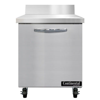 Continental Refrigerator SW27-N-BS Worktop Refrigerator, 7.4 cu. ft., 115V - Default Title