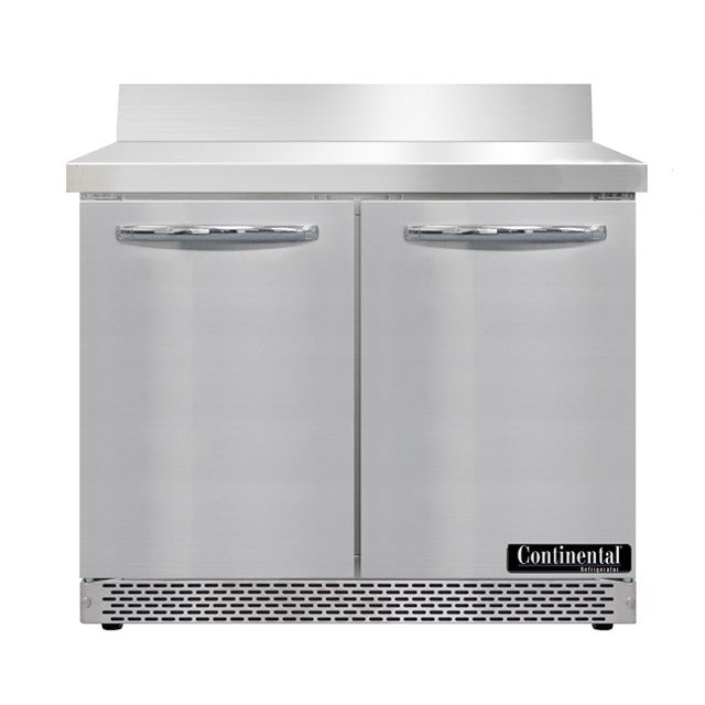 Continental Refrigerator SW36-N-BS-FB Worktop Refrigerator, 10.3 cu. ft., 115V - Default Title
