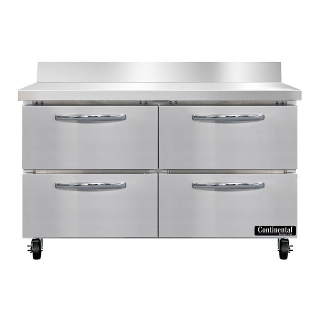 Continental Refrigerator SW48-N-BS-D Worktop Refrigerator, 13.4 cu. ft., 115V - Default Title