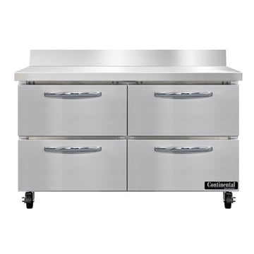Continental Refrigerator SW48-N-BS-D Worktop Refrigerator, 13.4 cu. ft., 115V - Default Title