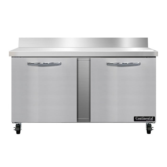 Continental Refrigerator SW60-N-BS Worktop Refrigerator, 17 cu. ft., 115V - Default Title