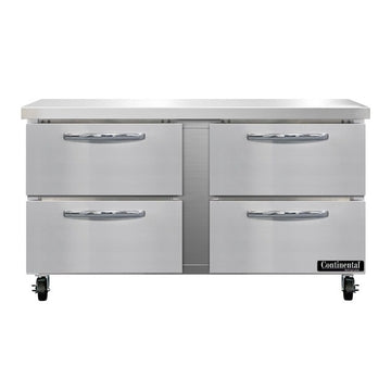 Continental Refrigerator SW60-N-D Undercounter Refrigerator, 17 cu. ft., 115V - Default Title