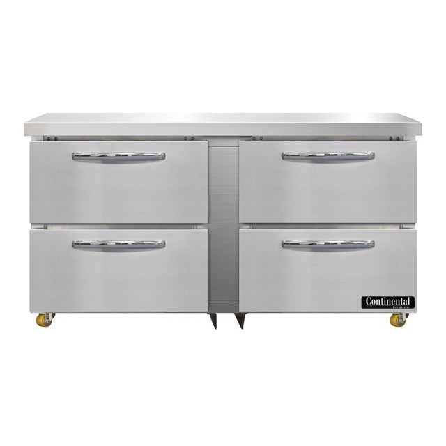 Continental Refrigerator SW60-N-U-D Undercounter Refrigerator, 17 cu. ft., 115V - Default Title