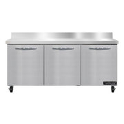 Continental Refrigerator SW72-N-BS Worktop Refrigerator, 20.6 cu. ft., 115V - Default Title