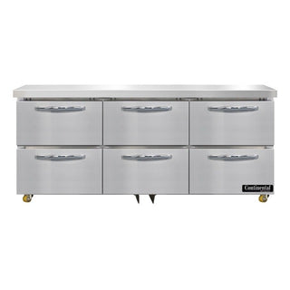 Continental Refrigerator SW72-N-U-D Undercounter Refrigerator, 20.6 cu. ft., 115V - Default Title