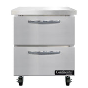 Continental Refrigerator SWF27-N Undercounter Freezer, 7.4 cu. ft., 115V - Default Title