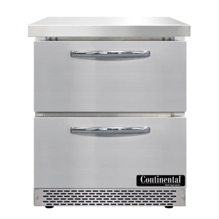 Continental Refrigerator SWF27N-FB-D Undercounter Freezer, 7.4 cu. ft. - Default Title
