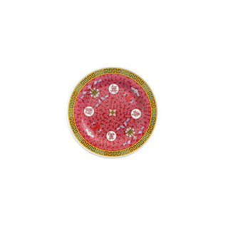 Thunder Group 1006TR Melamine Plate, 6" Diameter, Red, 12/Pack - Default Title