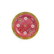 Thunder Group 1009TR Melamine Plate, 9 1/8" Diameter, Red, 12/Pack - Default Title