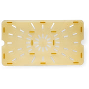 Carlisle High-Heat Plastic Drain Tray, Amber - Full Size