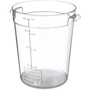 Carlisle Polycarbonate Food Storage Container, Clear - 8 qt.