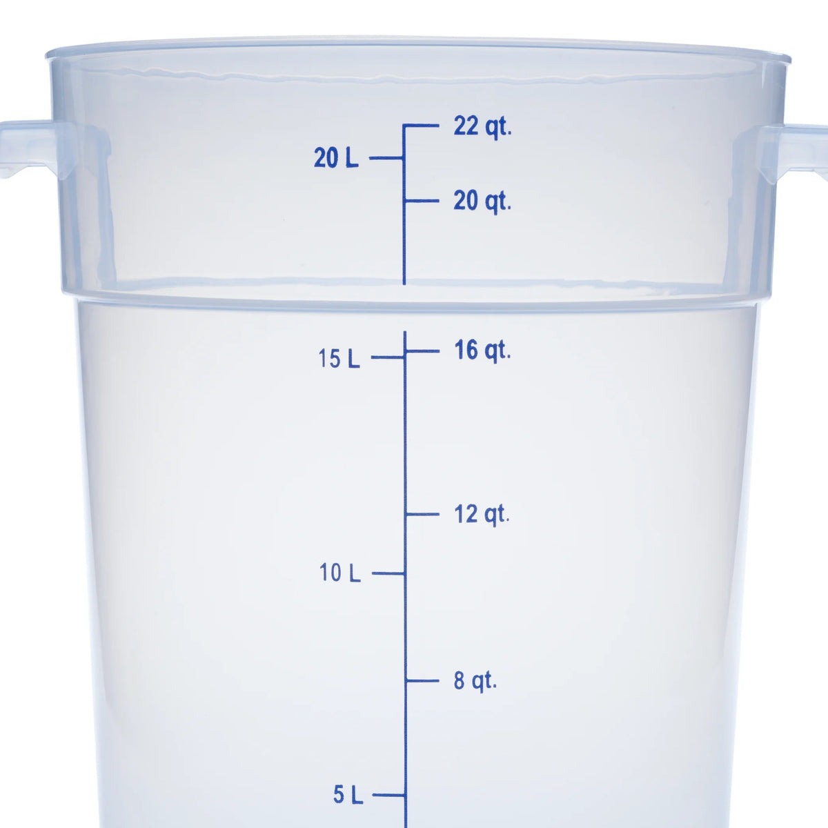 Carlisle Polypropylene Food Storage Container - 22 qt.