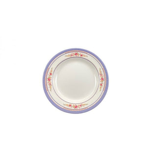 Thunder Group 1108AR Rose Melamine Plate, 7 oz., White, 12/Pack - Default Title