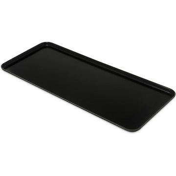 Carlisle Fiberglass Market Tray, 12 7/16" x 30", 12/Case - Black