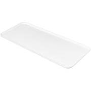 Carlisle Fiberglass Market Tray, 12 7/16" x 30", 12/Case - White