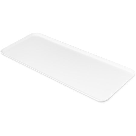 Carlisle Fiberglass Market Tray, 12 7/16" x 30", 12/Case - White