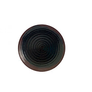 Thunder Group 1712TM Tenmoku Melamine Plate, 11 3/4" Diameter, Black, 12/Pack - Default Title