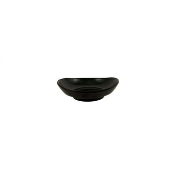 Thunder Group 19045BK Classic Black Melamine Saucer, 4 oz., 12/Pack - Default Title
