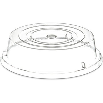 Carlisle 199307 Polycarbonate Plate Cover, 11" Diameter, Clear, 12/Case - Default Title