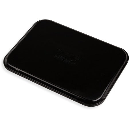 Carlisle Fiberglass Non-Skid Tray, Black - 20 1/4"