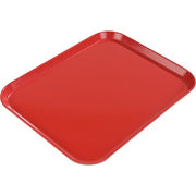 Carlisle Glasteel Tray, 16" x 22 1/8", 6/Case - Red