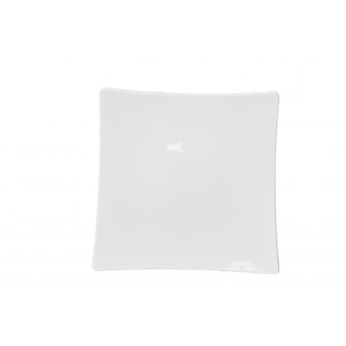 Thunder Group 24012WT Classic White Melamine Plate, 12 3/8" x 12 3/8", 12/Case - Default Title