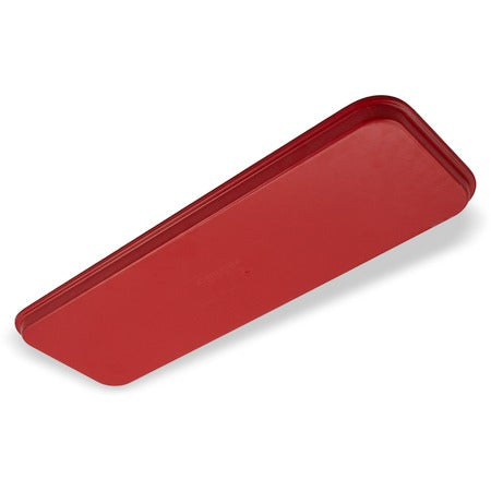 Carlisle Glasteel Bakery Display Tray, 1/2 Size Long, 12/Case - Red