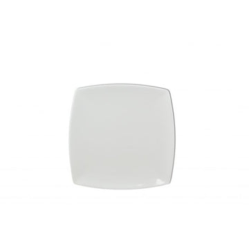 Thunder Group 29010WT Classic White Melamine Plate, 10" x 10", 12/Case - Default Title