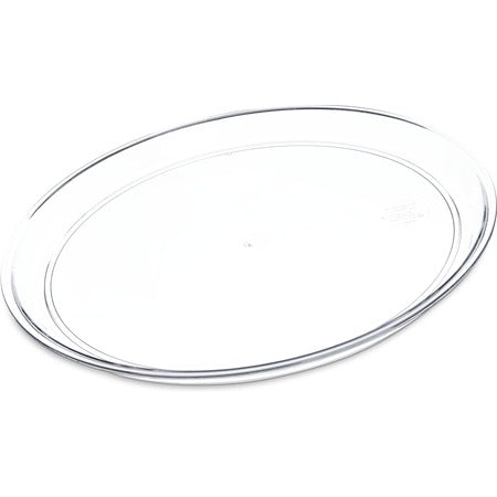 Carlisle 300407 Acrylic Display Tray, 14" Diameter, Clear, 12/Pack - Default Title