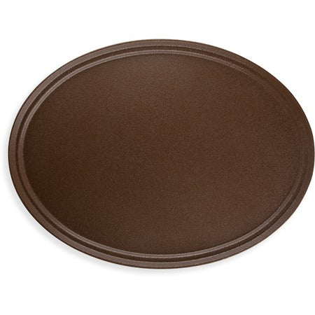 Carlisle Fiberglass Non-Skid Tray, Brown - 31 1/2"