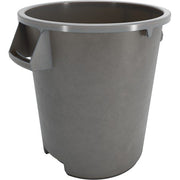 Carlisle Polyethylene Trash Can, 10 gal. - Gray