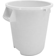 Carlisle Polyethylene Trash Can, 10 gal. - White