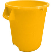 Carlisle Polyethylene Trash Can, 10 gal. - Yellow